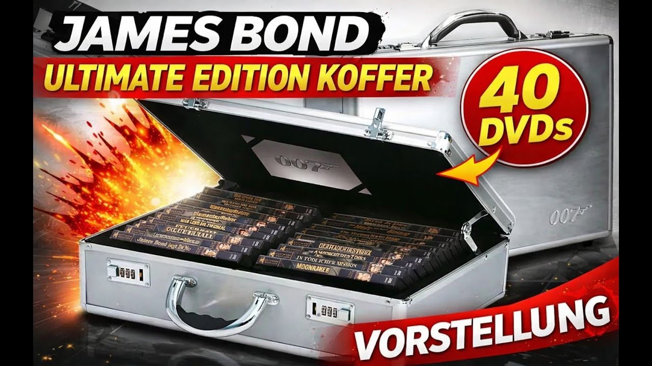 James Bond Ultimate Edition Koffer [40 DVDs] Vorstellung