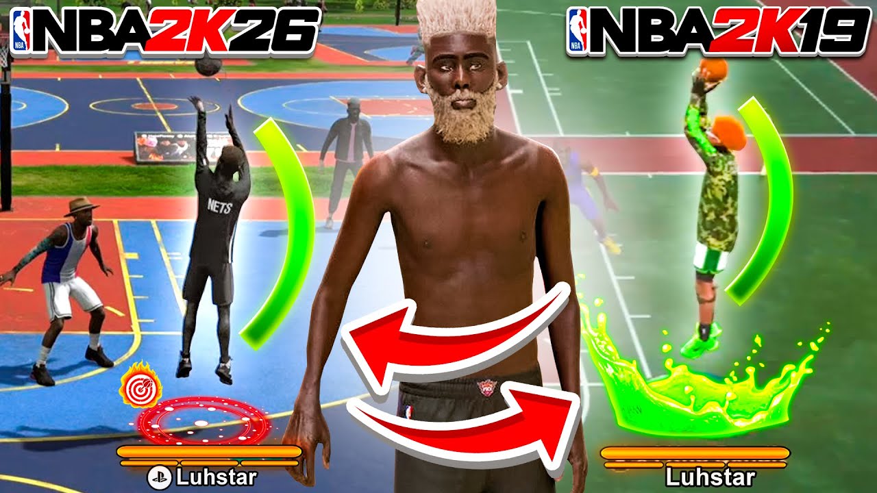 Бросок с базы 11 из 2K19 в NBA 2K26 — это автоматический зелёный! Лучший бросок для всех сборок.