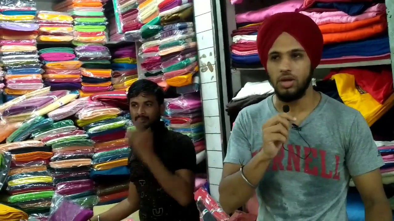 Wholesale Sikh Turban(Pagdi) Market..Range(Rs.32-40 per meter)...Chandni Chowk..Delhi