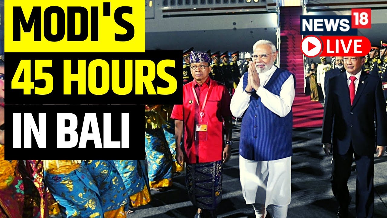 PM Modi At G20 Summit 2022 In Bali Live News | G20 Summit Indonesia Live News | English News Live