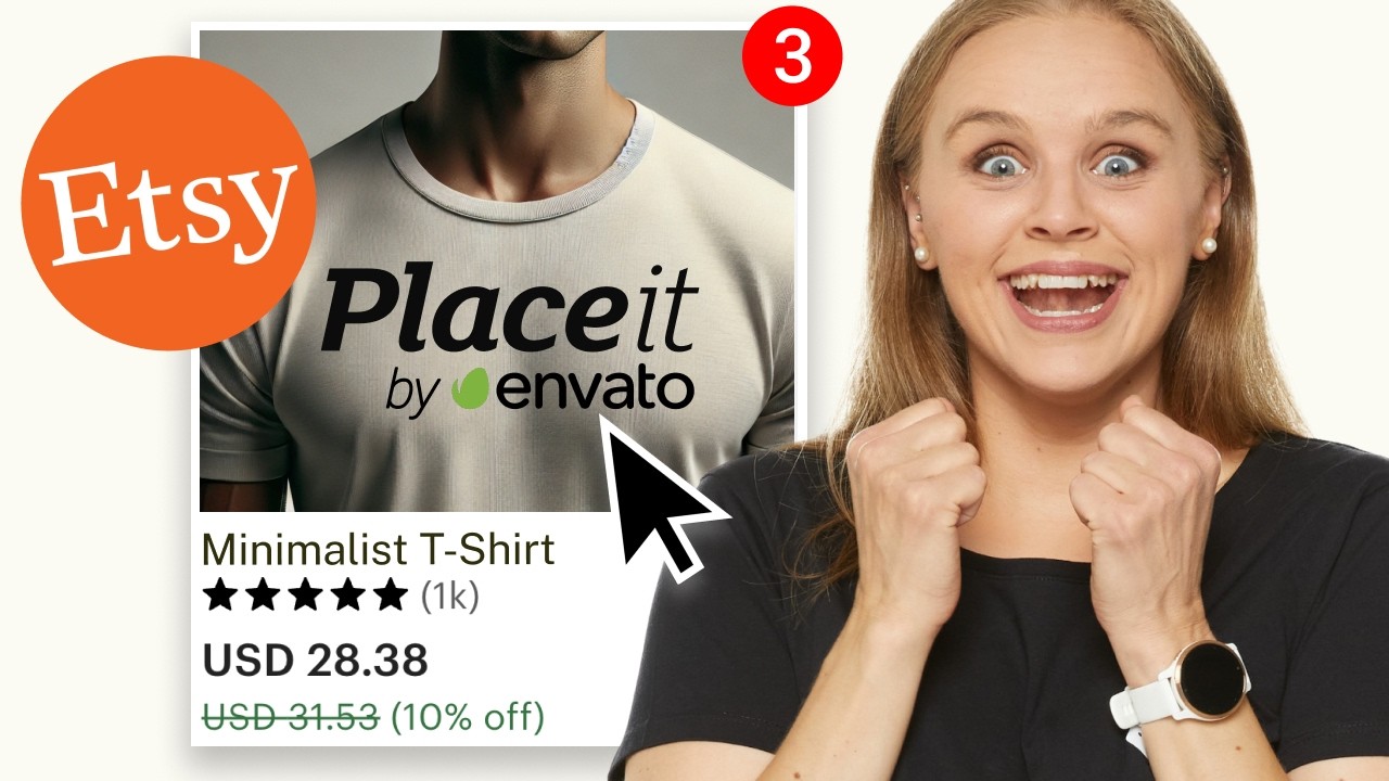 НОВИНКА: Placeit Mockups на Printify — создавайте потрясающие макеты для Etsy
