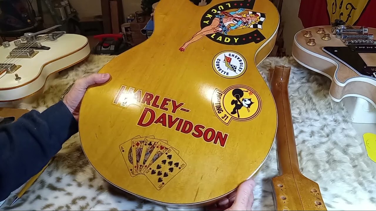 V1.  Vintage Gretsch 6120 Restoration- Conversion From A 6118 Double Anniversary