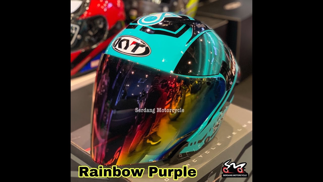 KYT Petronas Limited Edition Helmet NFJ Double Visor
