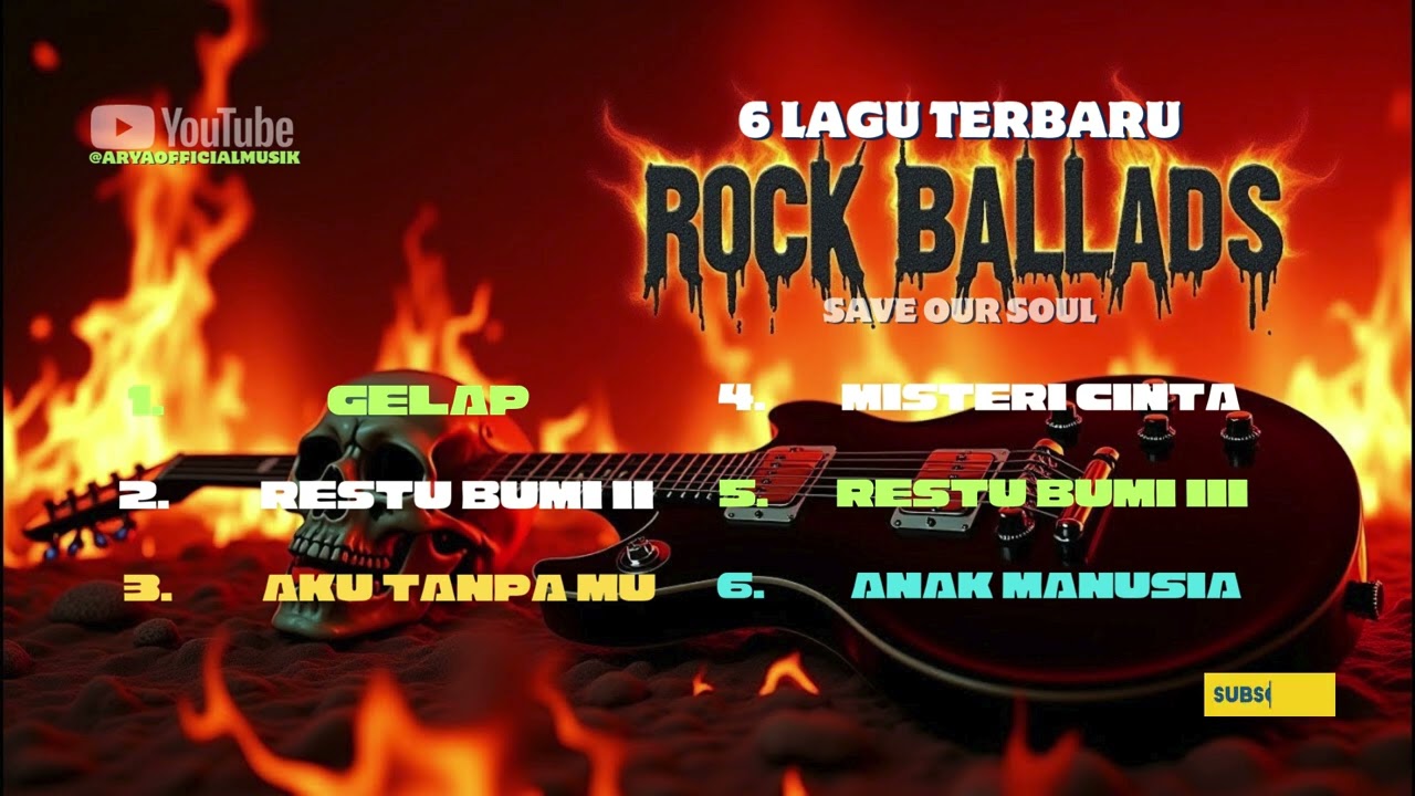 6 lagu terbaru rock ballads 2026 @aryaofficialmusik #musikrock #lagurock