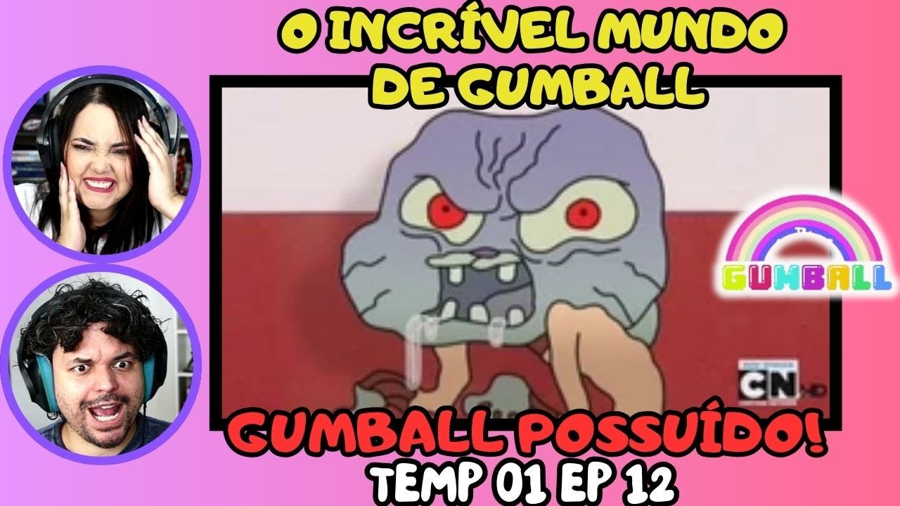 FANTASMA FAMINTO! O INCRÍVEL MUNDO DE GUMBALL | Temp. 1 EP. 12   REACT