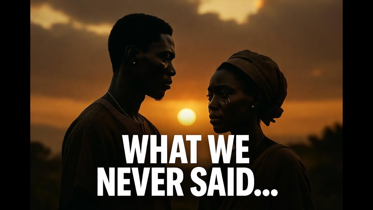 What We Never Said&rdquo; &mdash; A Heartbreaking African Love Story (Emotional Twist Ending)