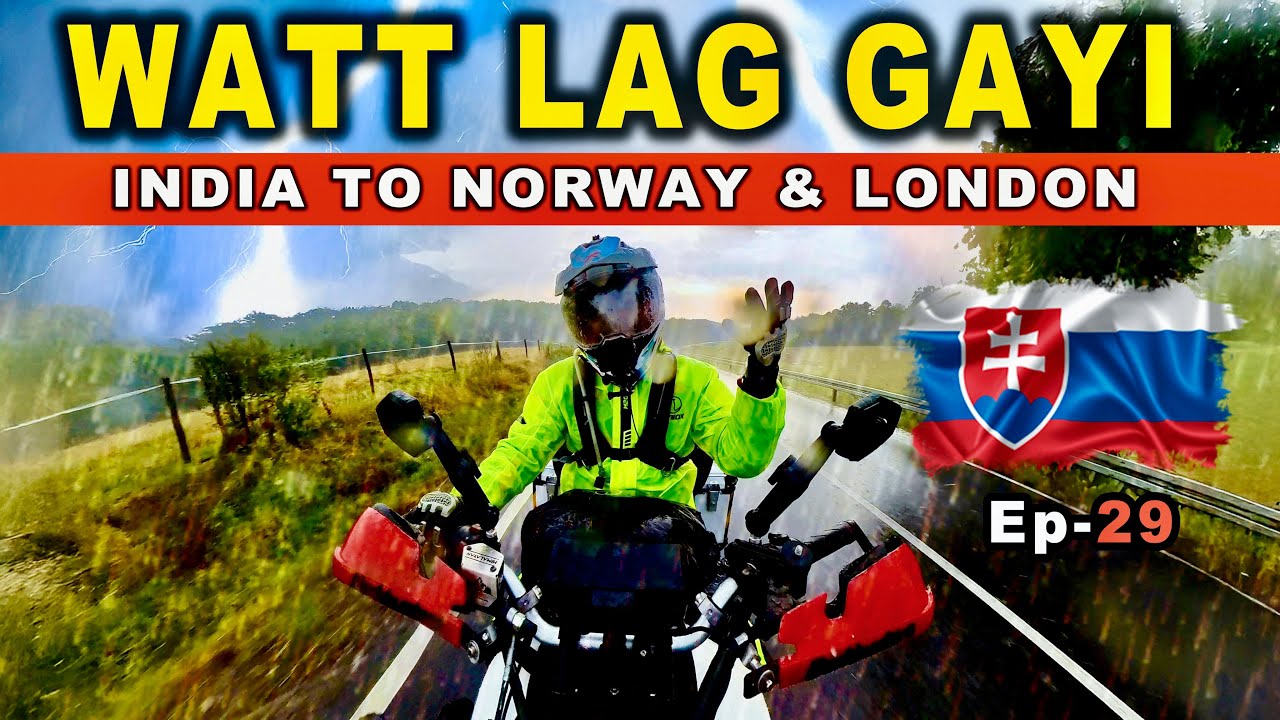 WAATT LAG GAYI 😭 SLOVAKIA GHUSTE HI 🇮🇳INDIA TO 🇳🇴 NORWAY & 🇬🇧 LONDON | Ep-29