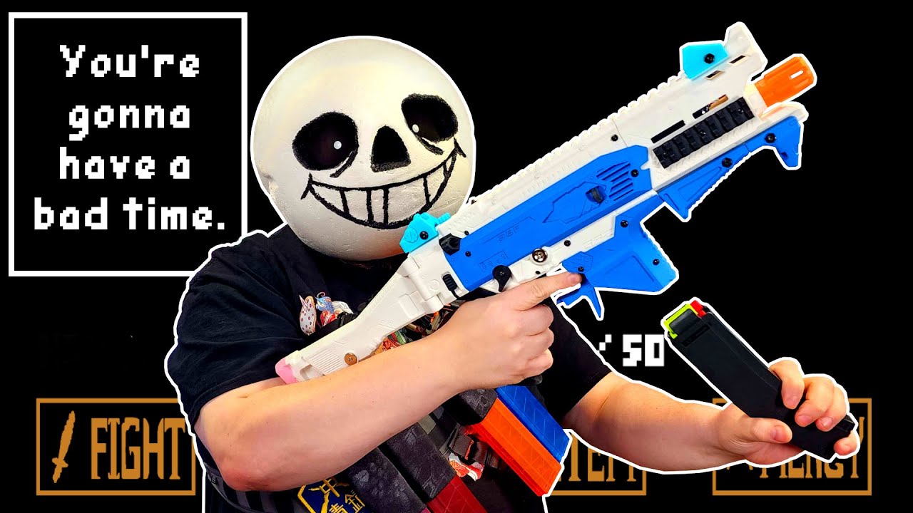 SBF от Gavinfuzzy — лучший бластер NERF Flywheel на сегодняшний день