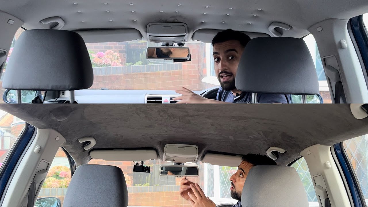 Replacing Golf MK5 Headliner With Suede
