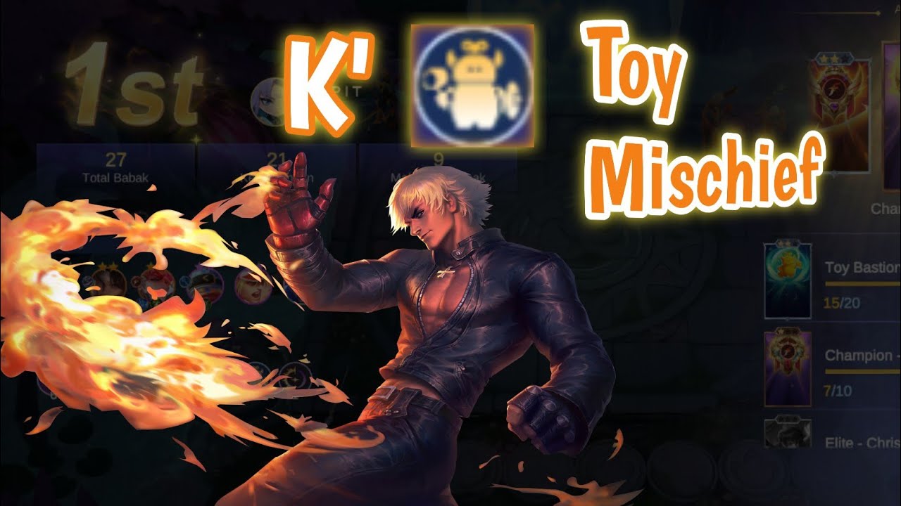 Gusion K' Bintang 3 Sinergi Toy Mischief, Lincah Banget 😬 | Magic Chess Go Go Season 5
