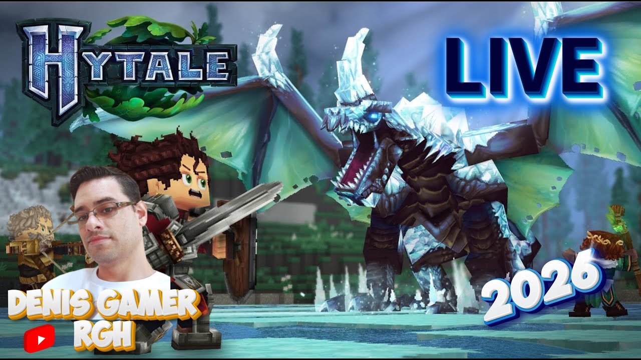 🔴LIVE HYTALE PARA PC EM 2026