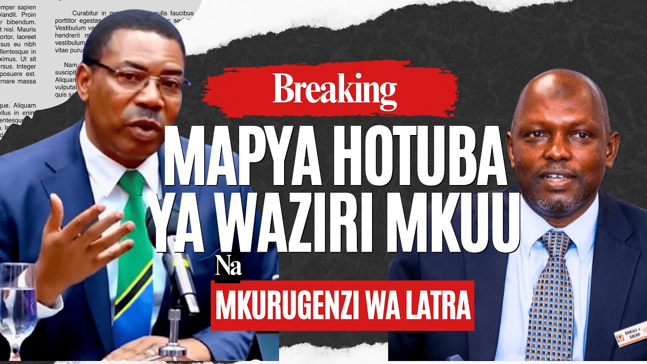 MAPYA HOTUBA YA WAZIRI MKUU NA MKURUGENZI WA LATRA, UZINDUZI WA WIKI YA KWANZA YA USAFIRI ENDELEVU