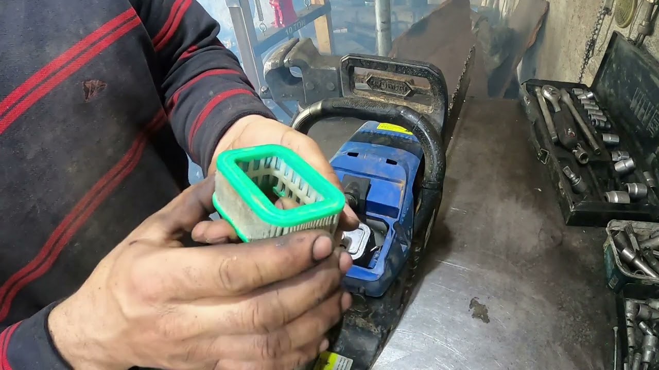Hyundaı 650 Motorlu Testere Çalışmıyor / Boğulan Testereyi Bakın Nasıl Çalıştırdım:)