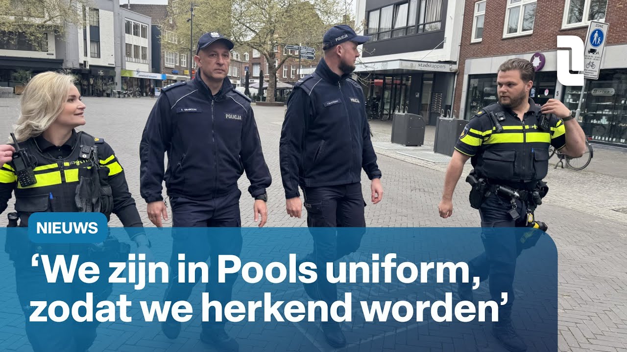 Poolse agenten een jaar lang in Venlo tegen overlast daklozen | L1 Nieuws