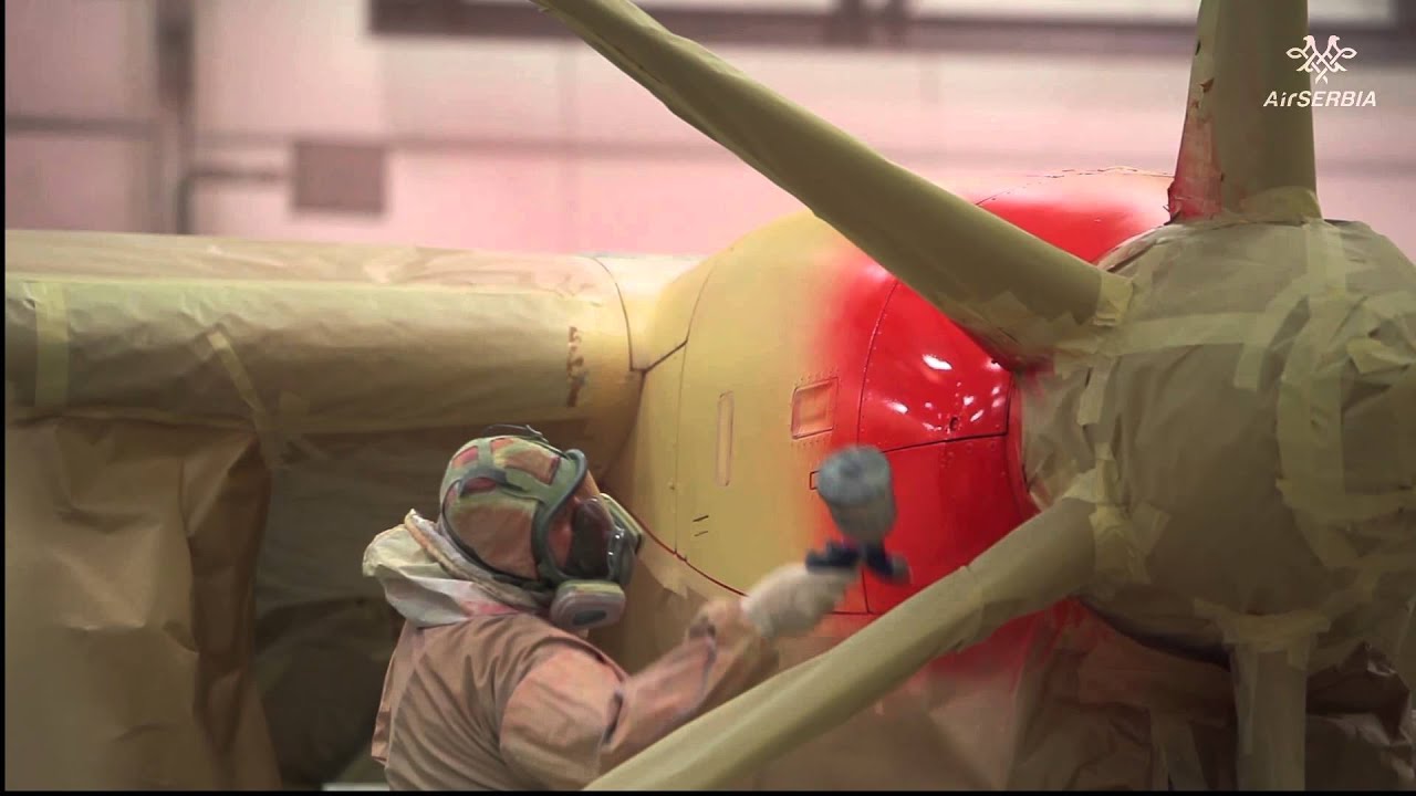Air Serbia ATR-72 repaint
