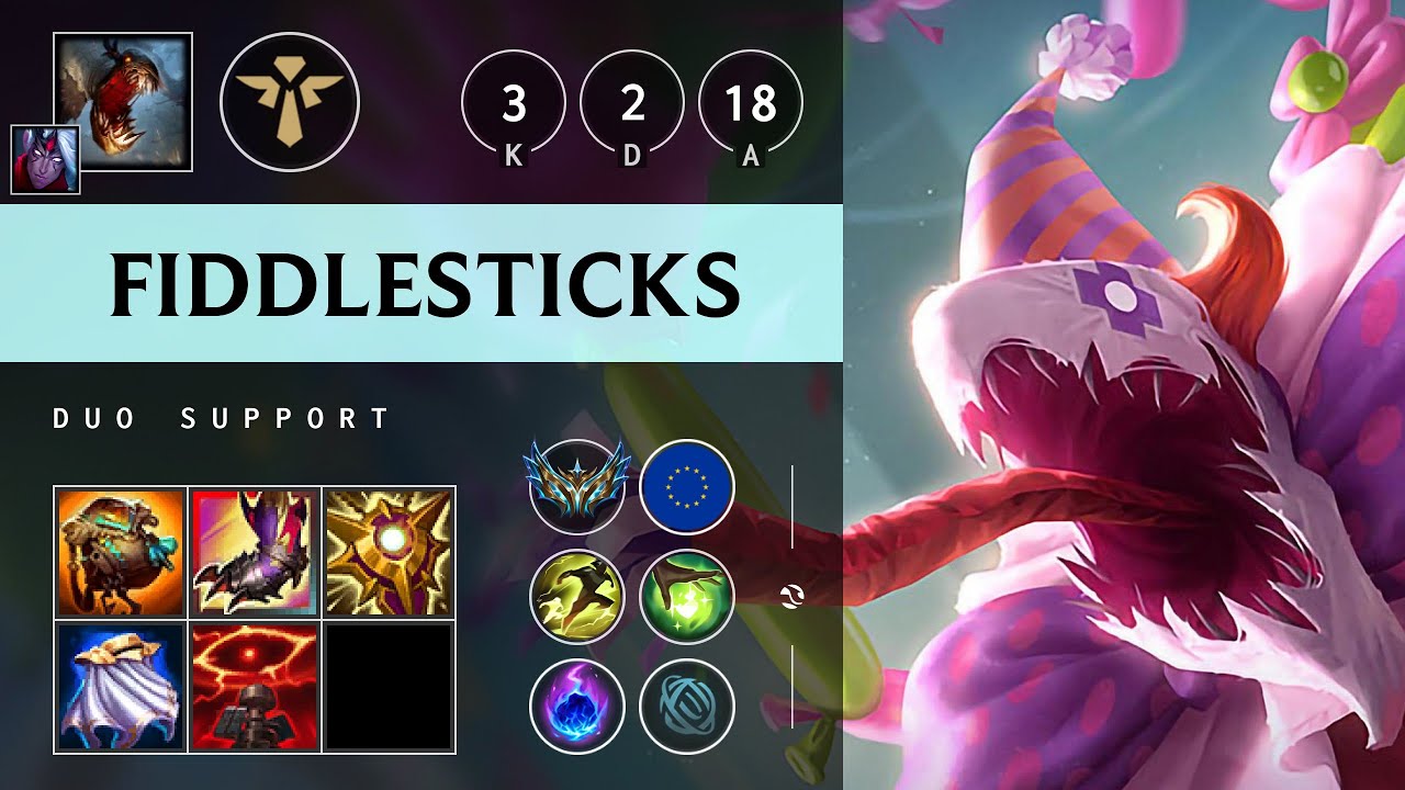 Fiddlesticks Support vs Rell - EUW Challenger Patch 25.09