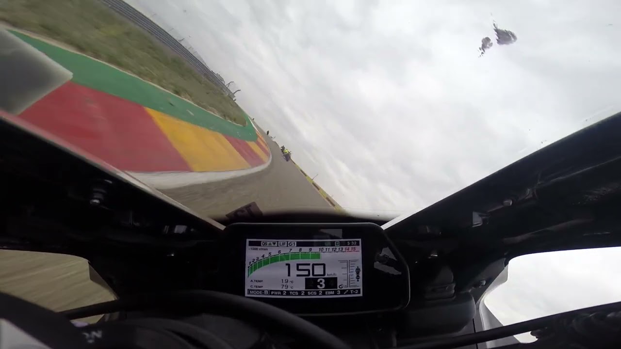 Yamaha R1M Motorland Aragon Motorraid event 2022 03 30 Group C last session