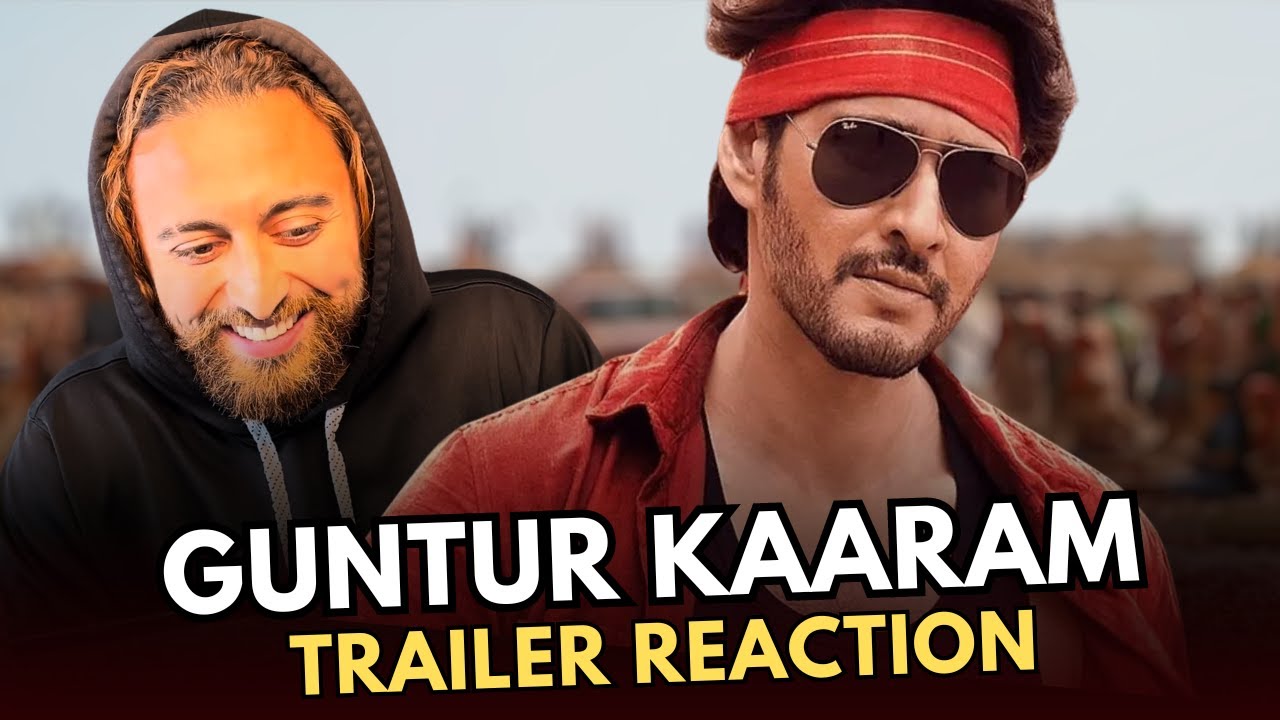 GUNTUR KAARAM Trailer Reaction! | Superstar Mahesh Babu | Sreeleela | Trivikram | Thaman