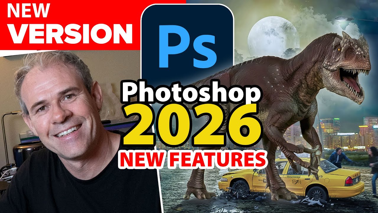 Photoshop 2026 уже здесь! ГЛАВНЫЕ НОВЫЕ ФУНКЦИИ в обновлении WILD