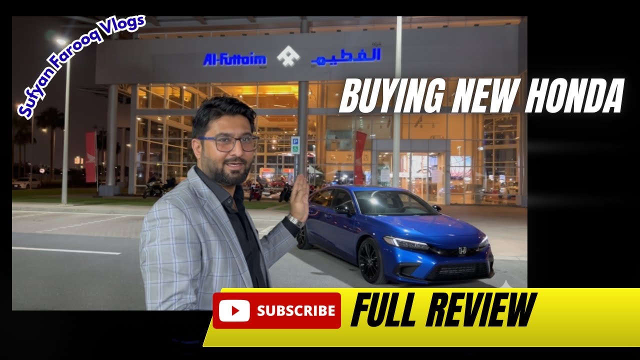 Buying My New Honda in Dubai | Al Futtaim Honda Showroom Full Review (Civic vs City)