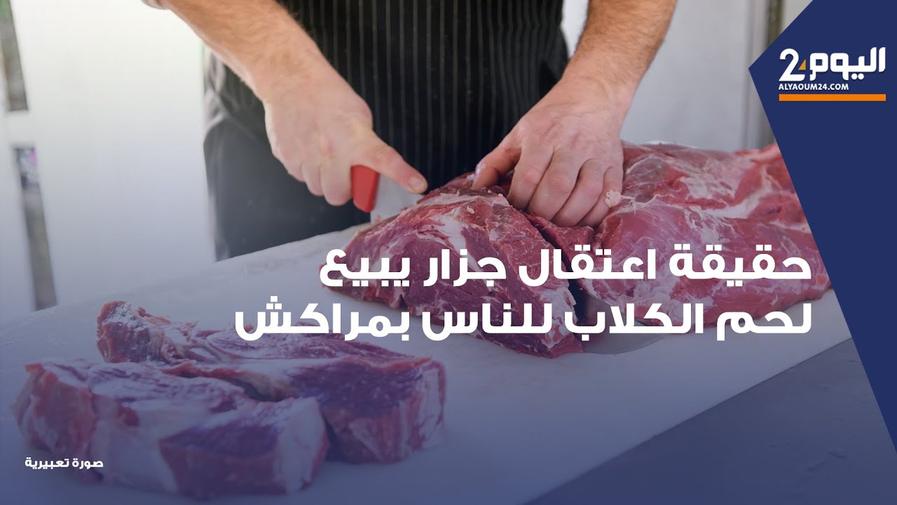 جزار بمراكش يكشف حقيقة اعتقال جزار يبيع لحم الكلاب للناس