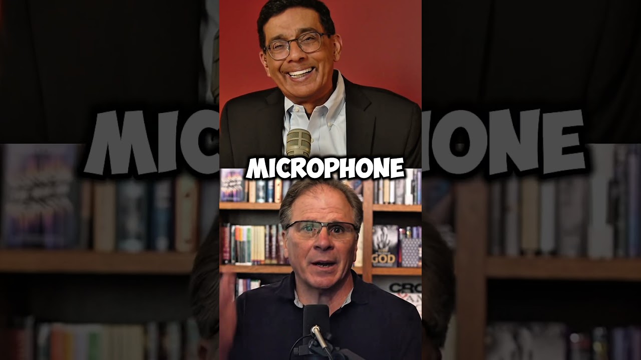 Charlie Kirk Gave Microphones. His Killer Gave Bullets. #dinesh #politics #news #gop #dineshdsouza
