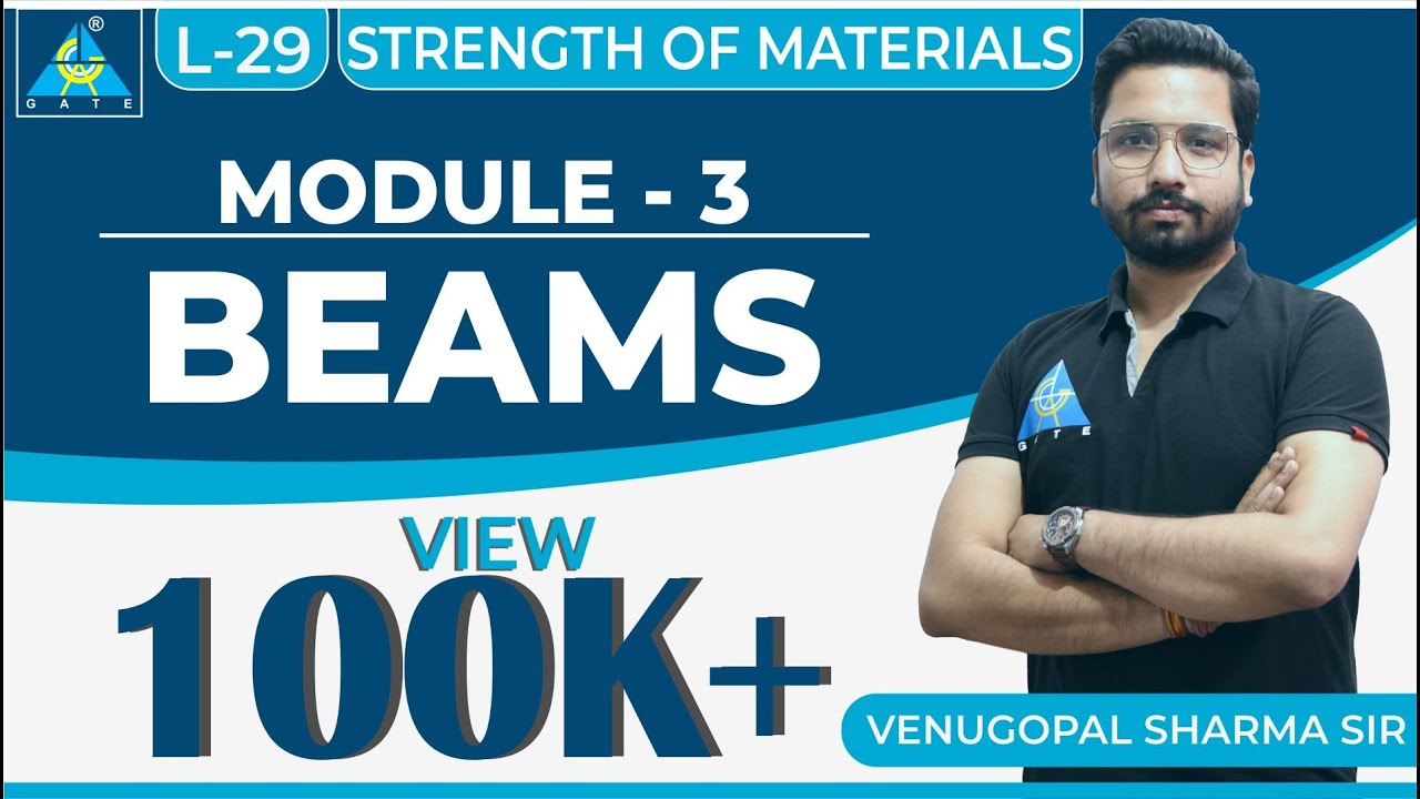 Strength of Materials | Module 3 | Beams | (Lecture 29)