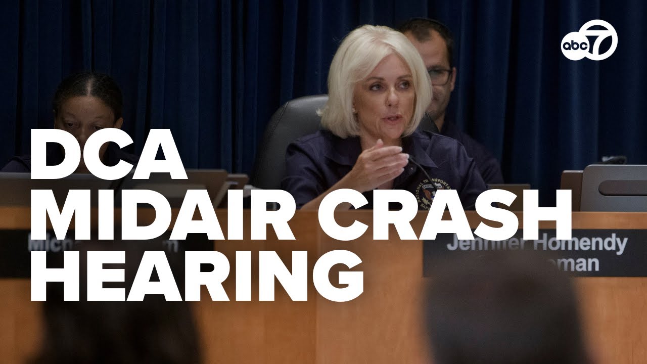 🔴LIVE: NTSB hearing on DCA deadly midair collision