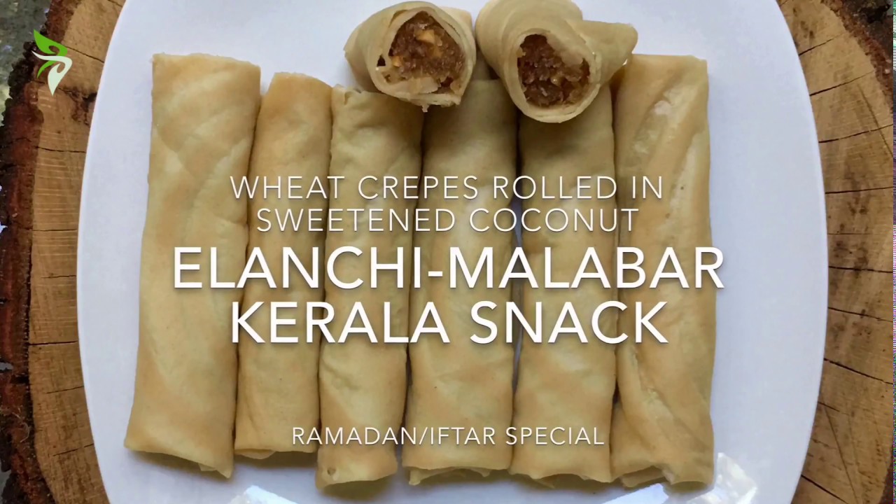 Elanchi - A Malabar Ramadan Sweet / Wheat crepes rolled with sweetened coconut/മലബാർ എലാഞ്ചി  [#30]