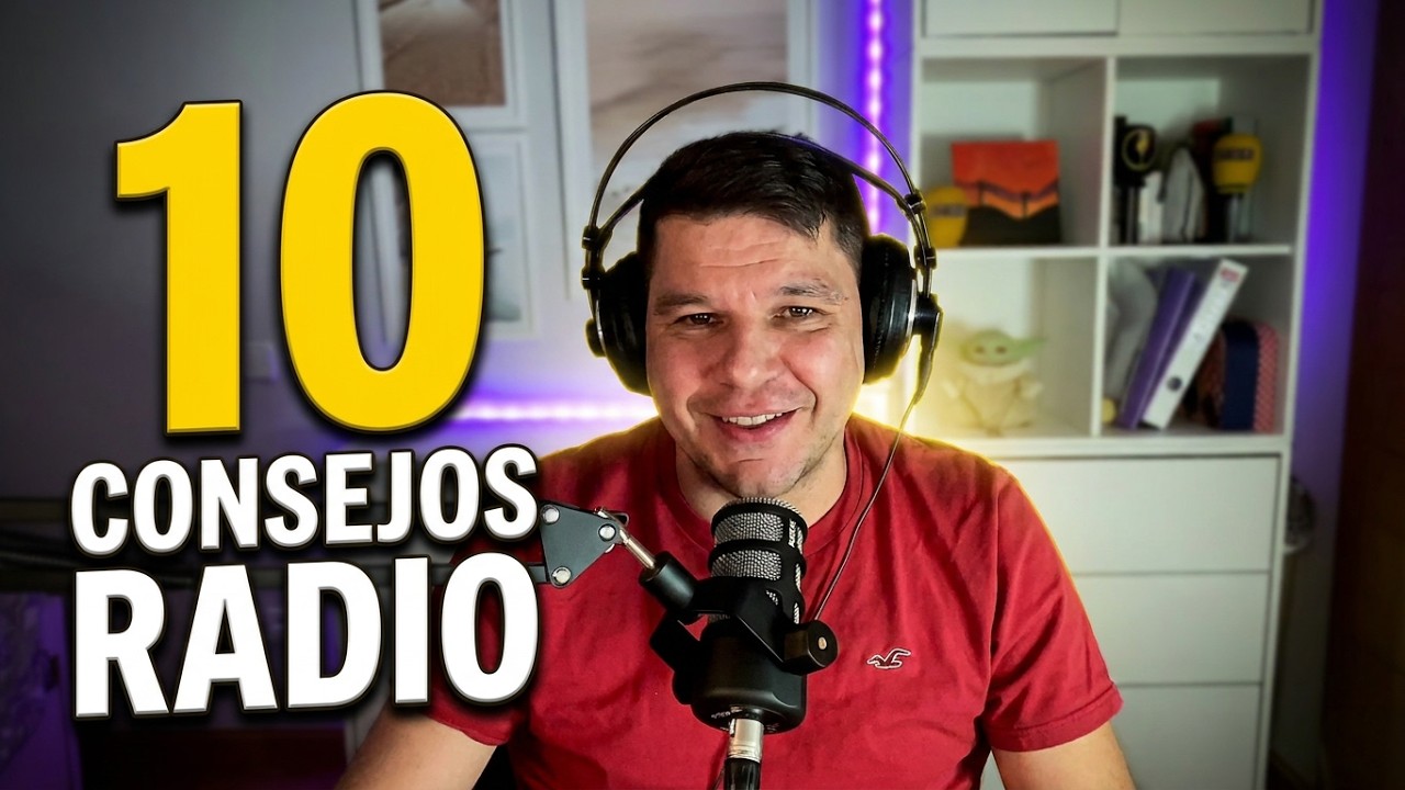 🔟 CONSEJOS para IMPROVISAR en la RADIO | CONSEJOS para SER un BUEN LOCUTOR de RADIO DEPORTIVA
