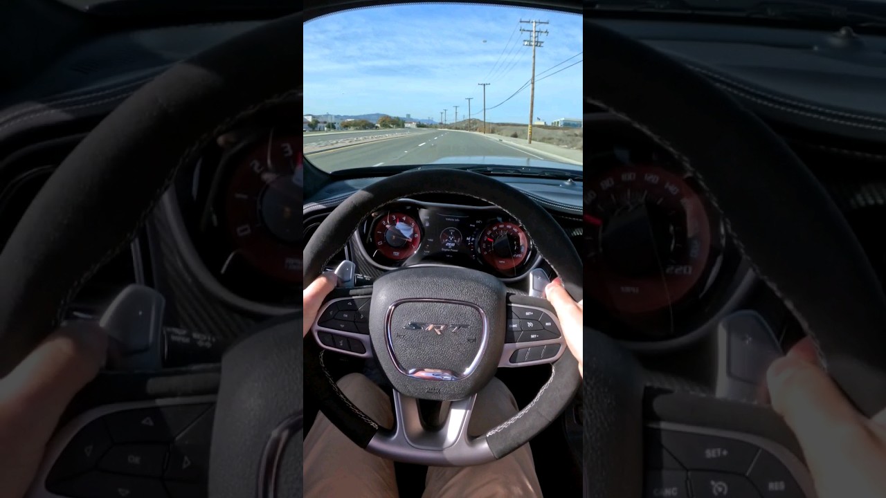 Давайте прокатимся на Dodge Challenger SRT Demon 170 мощностью 1025 лошадиных сил