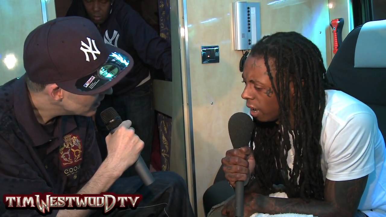 Lil Wayne backstage in London part 4 - Westwood