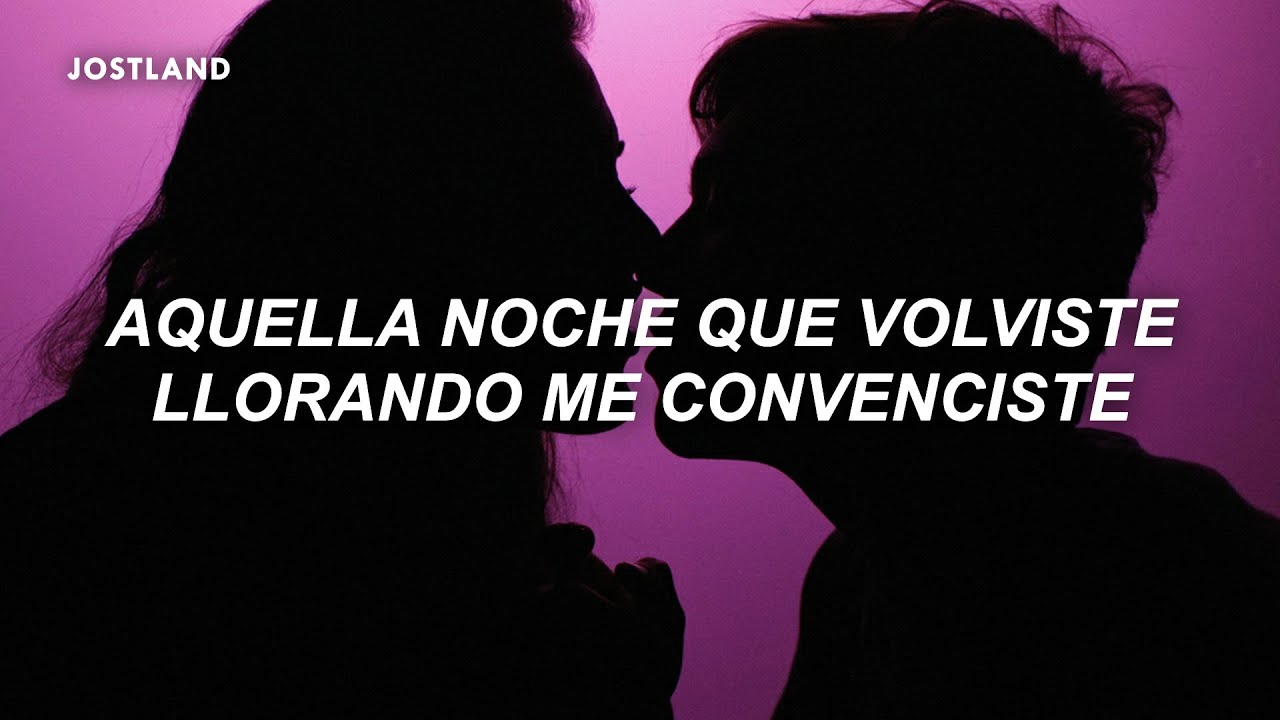 aquella noche que volviste llorando me convenciste, que tu no quer&iacute;as hacerme da&ntilde;o (Letra/Lyrics)
