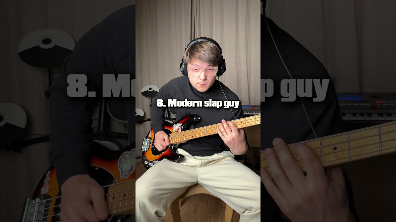 11 Types of Bass Players #bass #bassfeatured #britneyspears