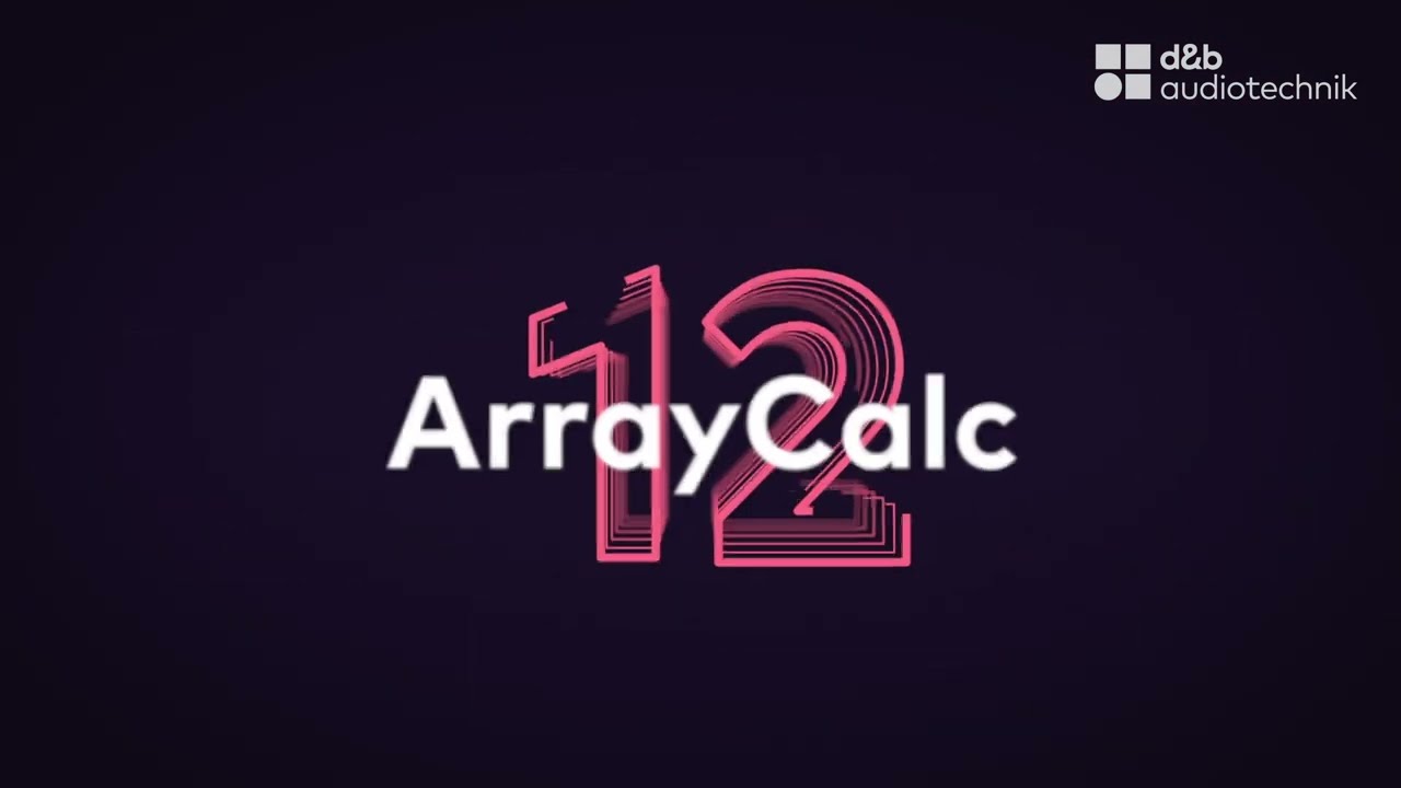 ArrayCalc V12 | d&b audiotechnik