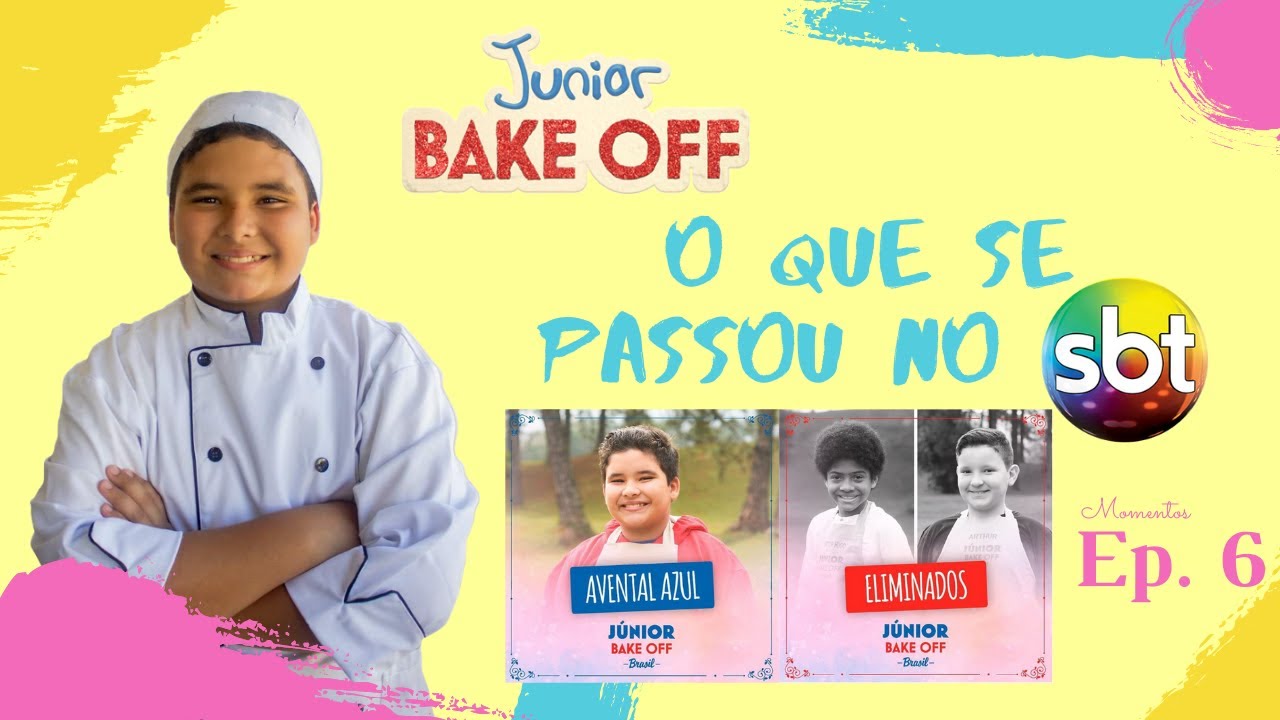 David no Júnior Bake Off - Episódio 6