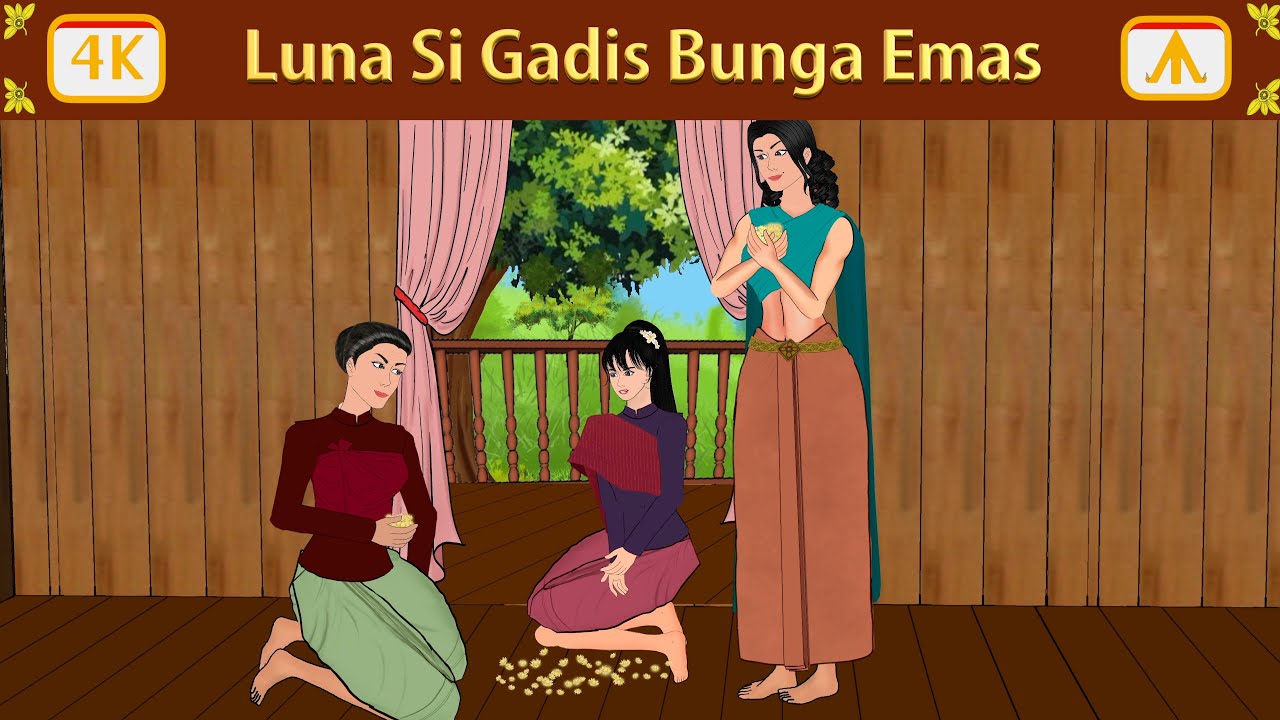 Luna Si Gadis Bunga Emas | Airplane Tales Indonesian
