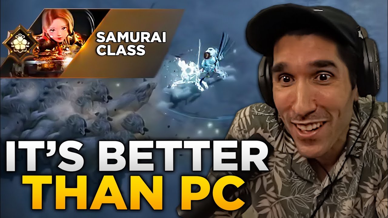 Lost Ark Mobile Samurai Gameplay looks sick..