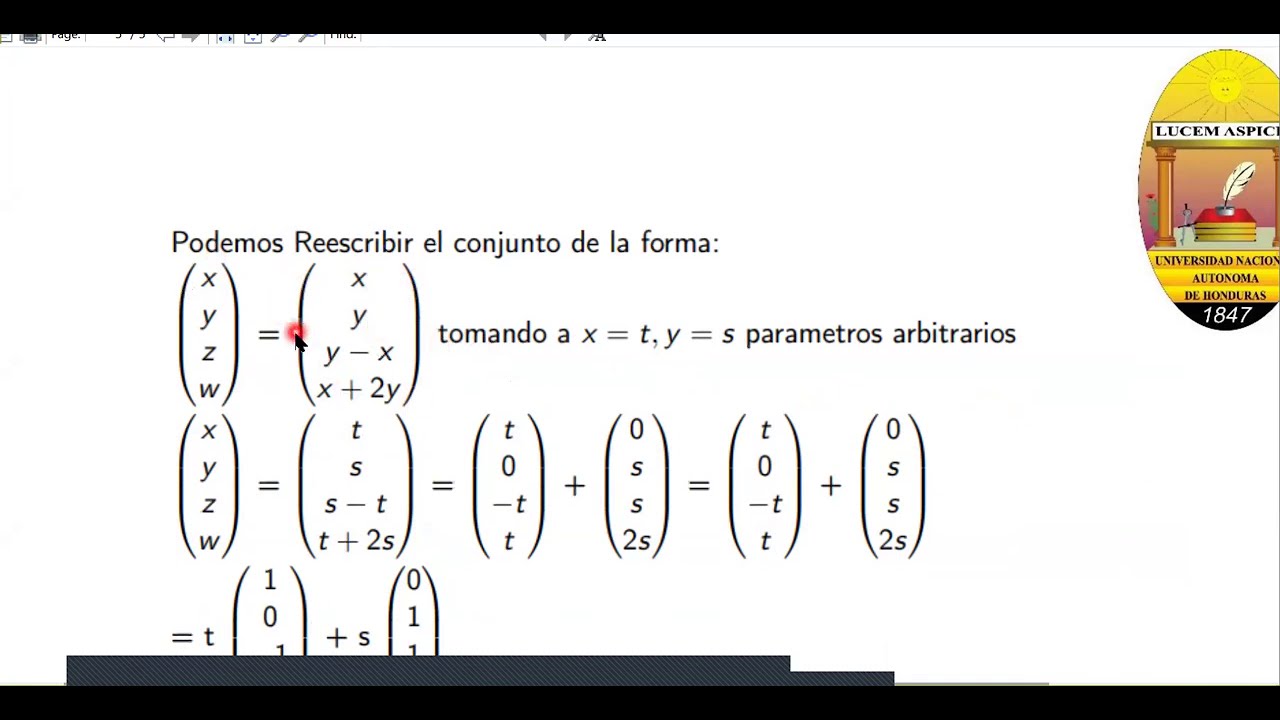 Bases Y Dimensiones - Ejercicios