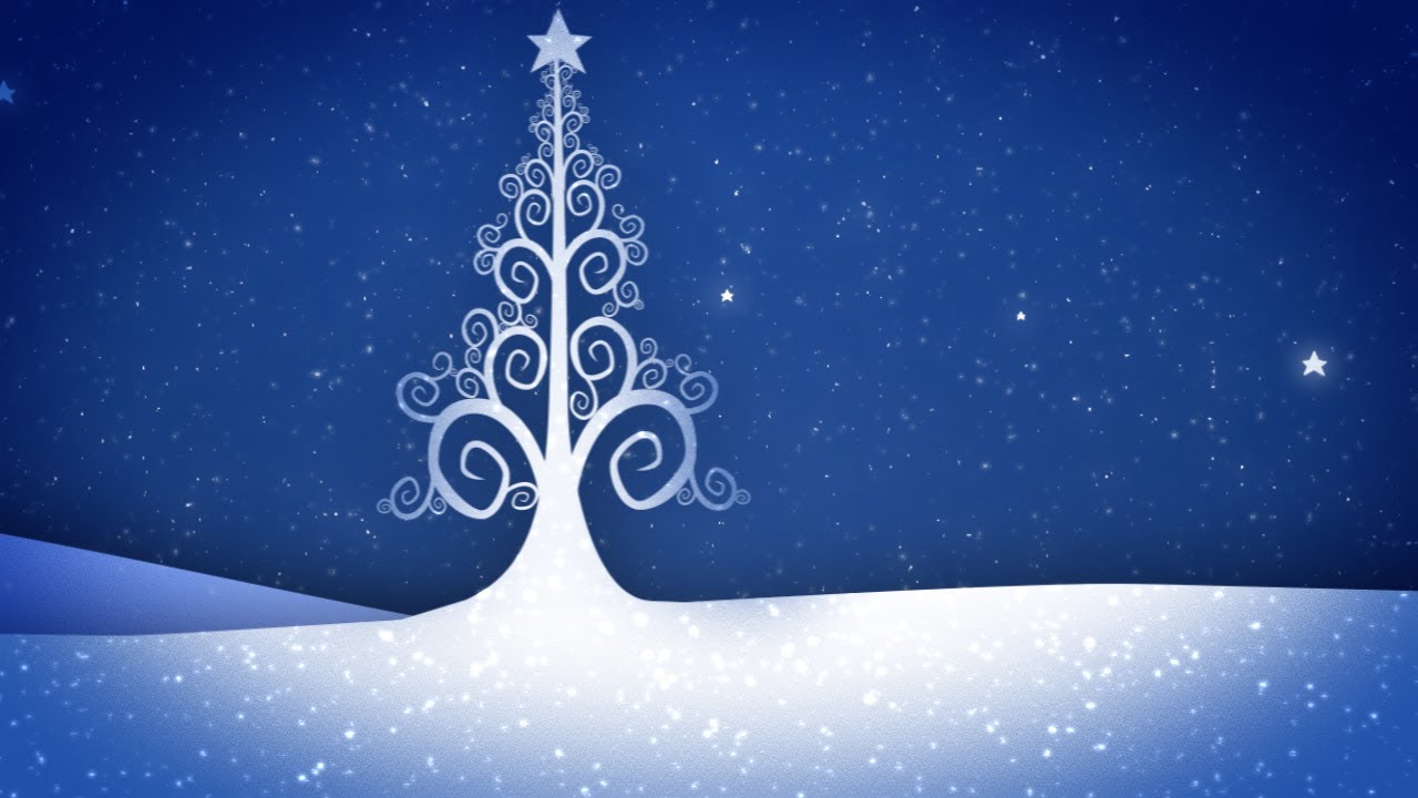 Animated Christmas Card Template - Merry Christmas Text