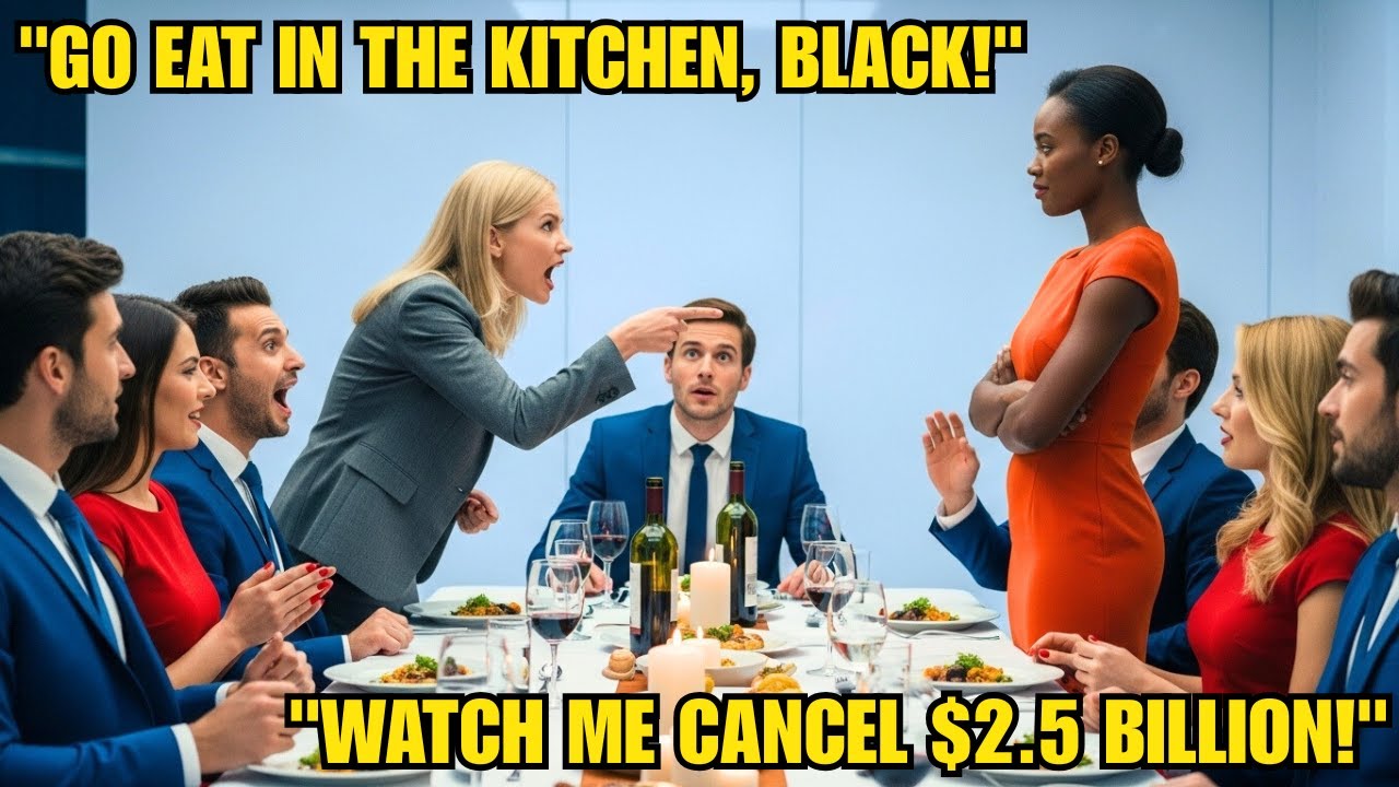 Black CEO Told She Didn’t Belong at Executive Dinner — Minutes Later She Ended a $2.5B Food Contract