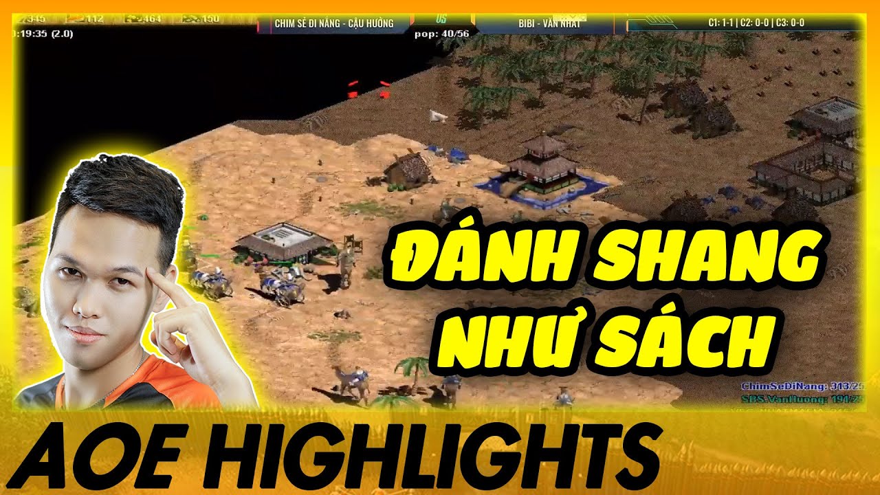Đánh Shang cực CHUẨN CHỈ, Chim Sẻ OneHit BiBi Cực GỌN | AoE Highlights