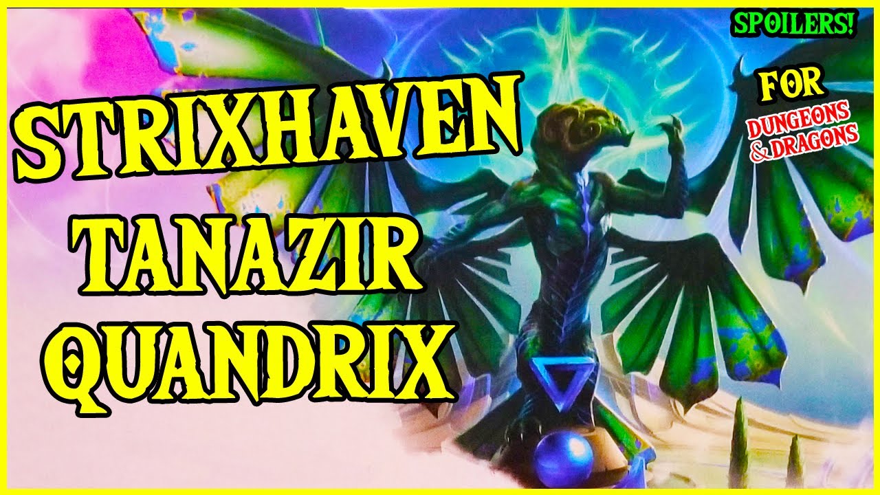 Tanazir Quandrix from Strixhaven A Curriculum of Chaos for Dungeons and Dragons