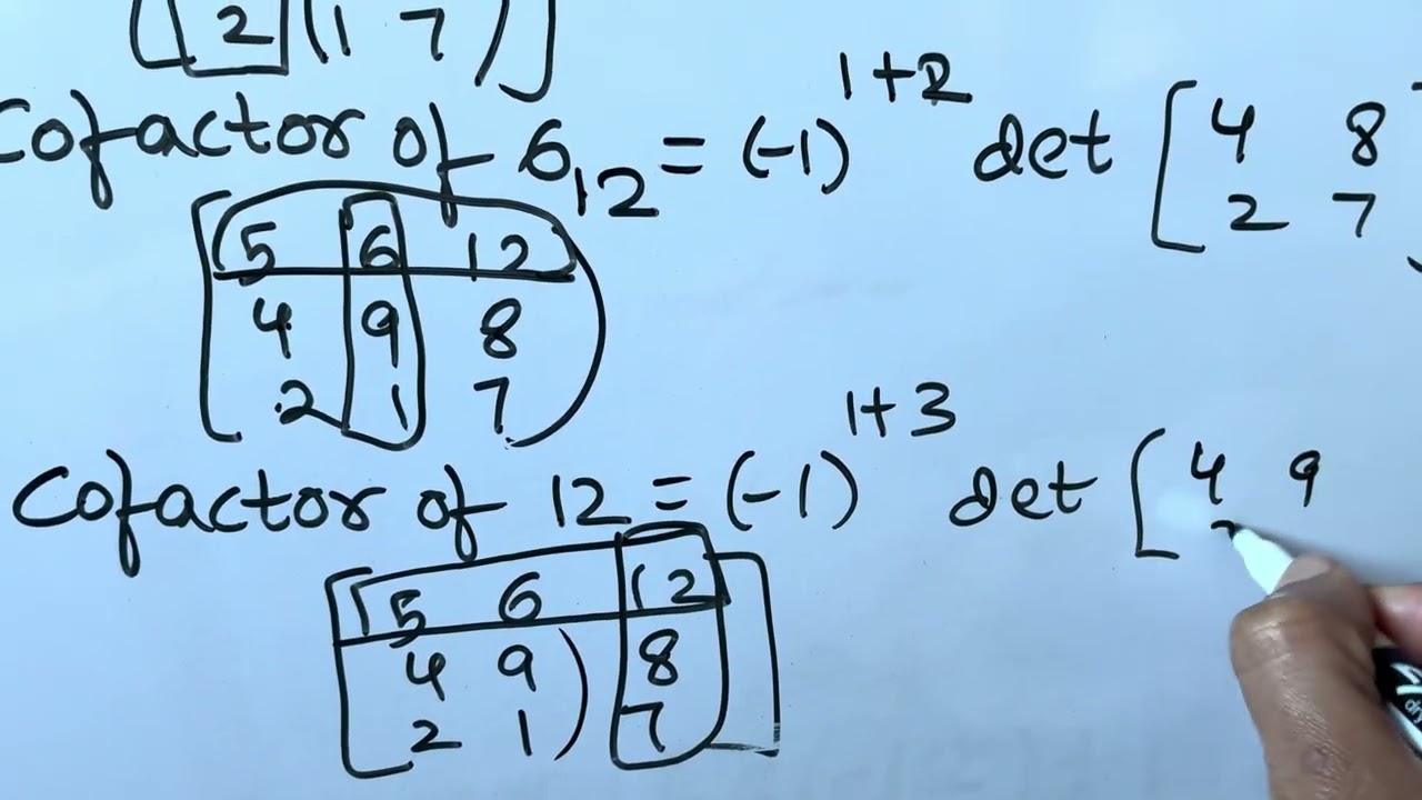 Matrices:Determinant of a 3*3 matrix