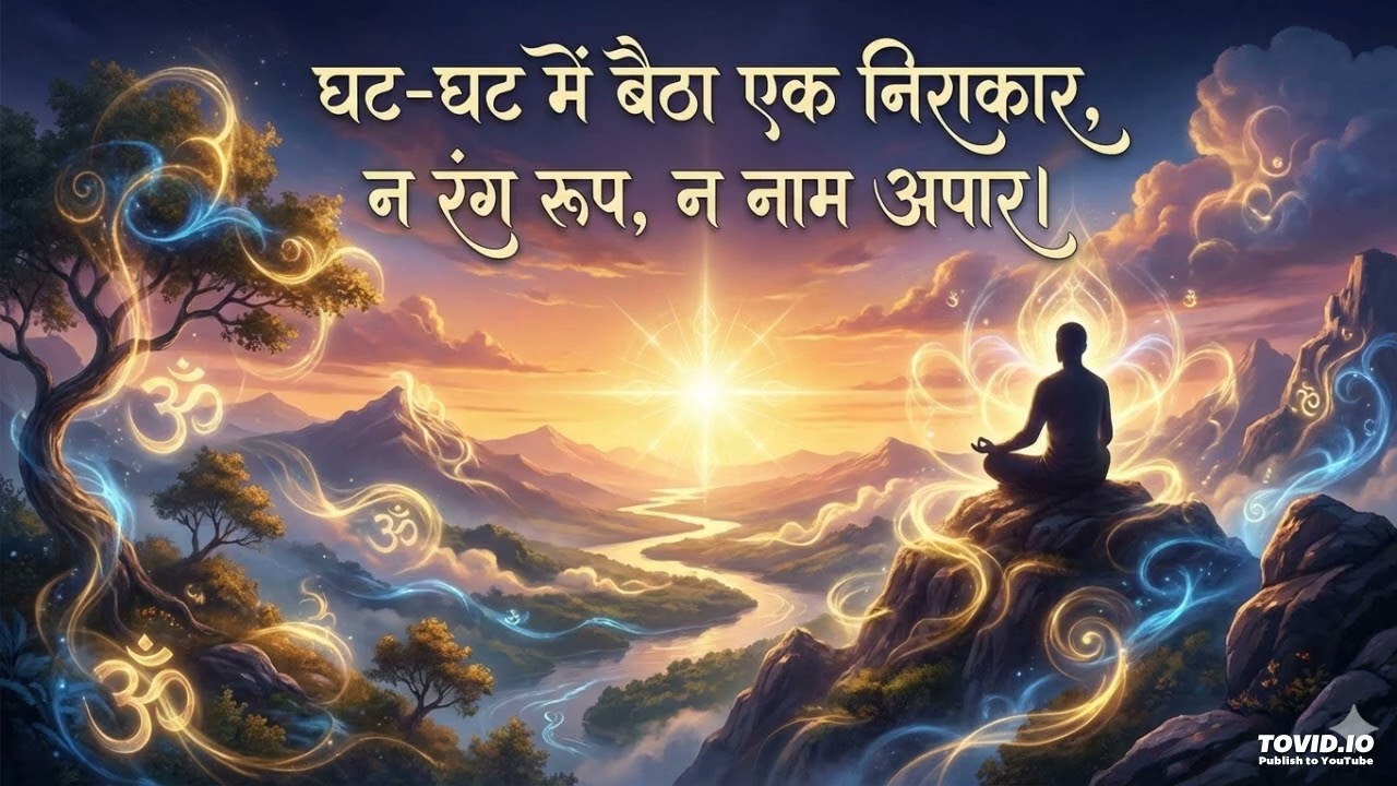 घट घट में बैठा निराकार | निर्गुण भजन | Kabir Vani Style Bhajan | Nirgun Bhajan 2026