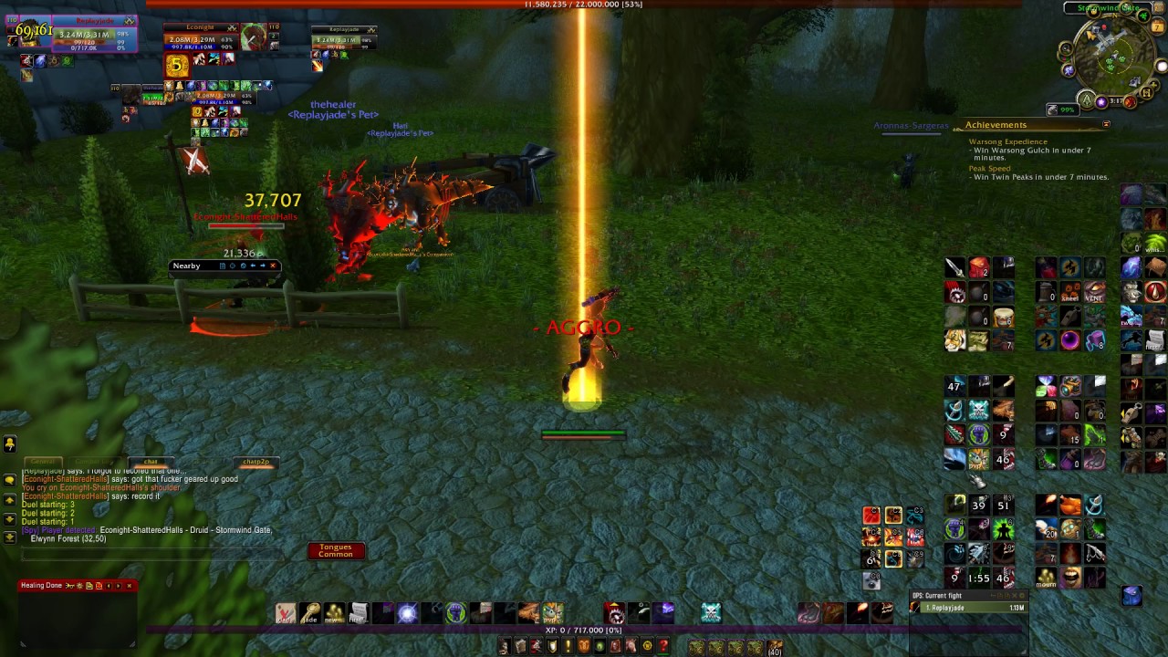 World Of Warcraft Legion  fun duel