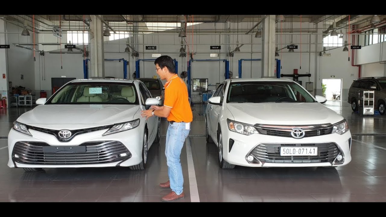 So sánh Camry 2019 nhập Thái với Camry 2018