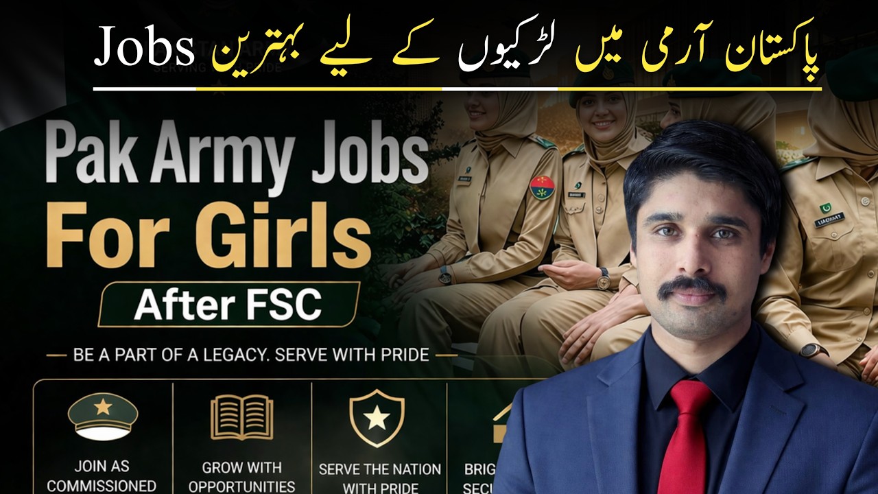 How Females Can Join Pak Army After Intermediate | Female Jobs in Pakistan Army
