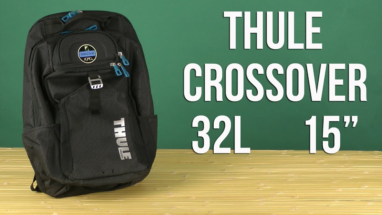 Распаковка Thule Crossover 32L MacBook Backpack Cobalt 15'' Black TCBP417К