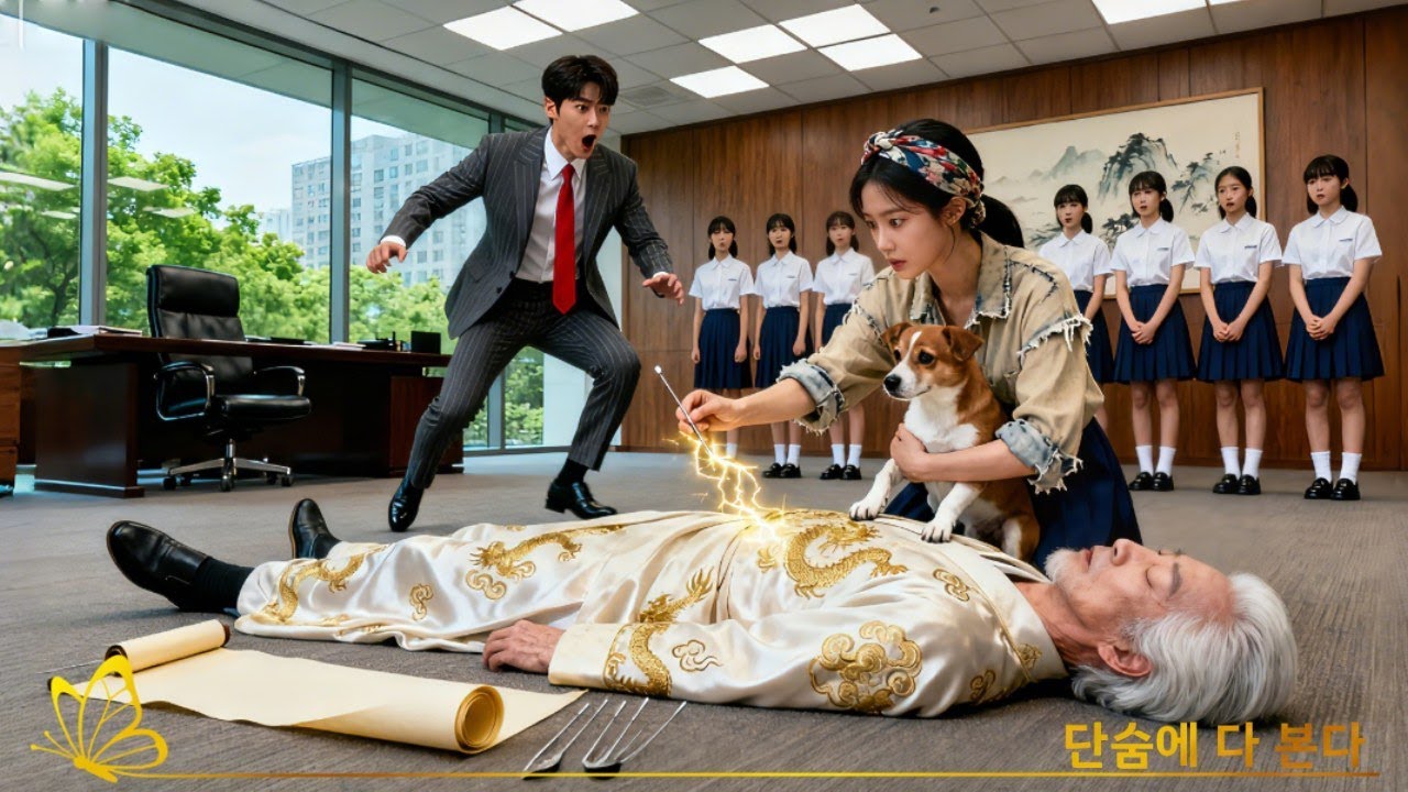 CEOの父親が突然心臓発作を起こし昏睡した！嘲笑されていた田舎娘が一本の針で彼の命を救った！運命が変わった！#ceo #恋愛